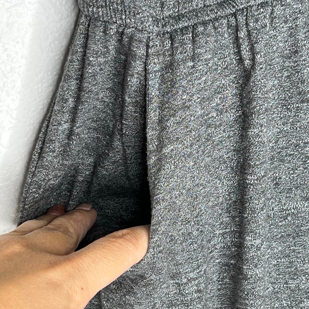 Girls LuLaRoe Basic Grey Mae Dress Size 10 - Picture 2 of 6